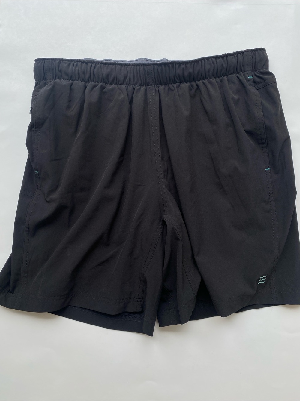 Free Fly Men's Lined Breeze Short 7” Black Size Large